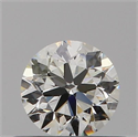 Diamante Natural 0.40 quilates, Redondo , Color H, claridad SI1 y certificado IGI