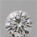Natural Diamond 0.40 Carats, Round with Excellent Cut, H Color, VVS1 Clarity and Certified by IGI