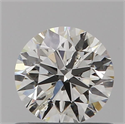Diamante Natural 0.62 quilates, Redondo , Color G, claridad SI2 y certificado IGI