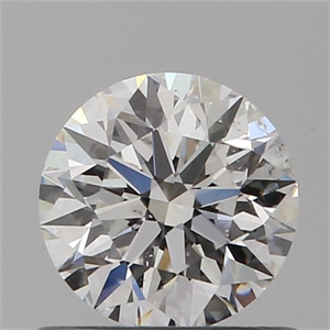 Foto Diamante Natural 0.61 quilates, Redondo , Color F, claridad SI1 y certificado IGI de