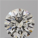 Natural Diamond 0.50 Carats, Round with Excellent Cut, H Color, VS1 Clarity and Certified by IGI