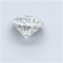 Natural Diamond 0.80 Carats, Round with Excellent Cut, F Color, SI2 Clarity and Certified by GIA