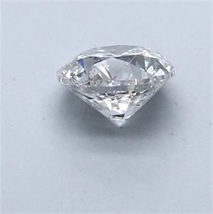 Picture of Natural Diamond 0.90 Carats, Round with Very Good Cut, F Color, SI2 Clarity and Certified by GIA