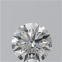 Natural Diamond 0.85 Carats, Round with Excellent Cut, G Color, SI1 Clarity and Certified by GIA