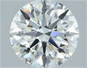 Natural Diamond 1.32 Carats, Round with Excellent Cut, F Color, VS2 Clarity and Certified by GIA