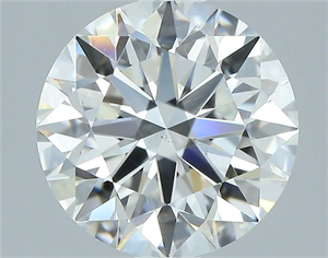 Picture of Natural Diamond 1.32 Carats, Round with Excellent Cut, F Color, VS2 Clarity and Certified by GIA