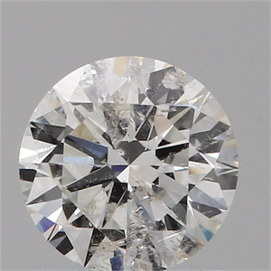 Picture of Natural Diamond 0.70 Carats, Round with Excellent Cut, H Color, I1 Clarity and Certified by IGI