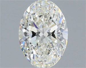 Picture of Natural Diamond 1.21 Carats, Oval with  Cut, H Color, IF Clarity and Certified by IGI
