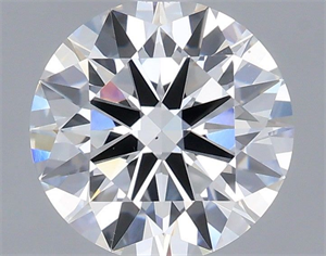 Picture of Lab Grown Diamond 1.54 Carats, Round with Ideal Cut, D Color, VS1 Clarity and Certified by IGI
