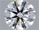 Lab Grown Diamond 1.00 Carats, Round with Ideal Cut, D Color, VVS2 Clarity and Certified by IGI