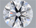 Del inventario de diamantes de laboratorio, 1.24 quilates, Redondo , Color D, claridad VVS2 y certificado IGI