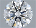 Del inventario de diamantes de laboratorio, 1.28 quilates, Redondo , Color D, claridad VVS2 y certificado IGI