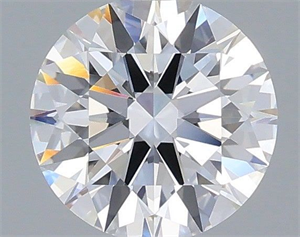 Picture of Lab Grown Diamond 1.03 Carats, Round with Ideal Cut, D Color, VVS2 Clarity and Certified by IGI