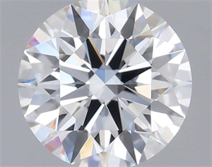 Picture of Lab Grown Diamond 1.03 Carats, Round with Ideal Cut, D Color, VVS2 Clarity and Certified by IGI