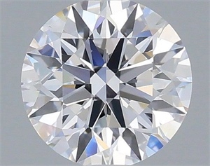 Picture of Lab Grown Diamond 1.04 Carats, Round with Ideal Cut, D Color, VVS2 Clarity and Certified by IGI