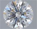 Del inventario de diamantes de laboratorio, 0.77 quilates, Redondo , Color E, claridad VS1 y certificado IGI