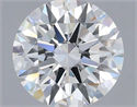 Del inventario de diamantes de laboratorio, 1.55 quilates, Redondo , Color F, claridad VVS2 y certificado IGI
