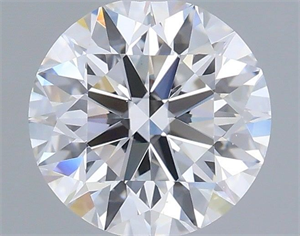 Picture of Lab Grown Diamond 1.26 Carats, Round with Excellent Cut, D Color, VS1 Clarity and Certified by IGI