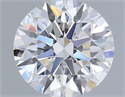 Lab Grown Diamond 1.24 Carats, Round with Ideal Cut, D Color, VS1 Clarity and Certified by IGI