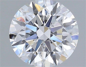 Picture of Lab Grown Diamond 1.24 Carats, Round with Ideal Cut, D Color, VS1 Clarity and Certified by IGI