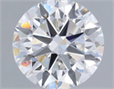 Lab Grown Diamond 1.21 Carats, Round with Very Good Cut, D Color, VS1 Clarity and Certified by IGI