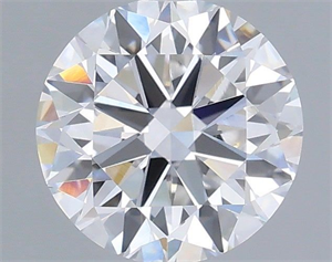 Picture of Lab Grown Diamond 1.21 Carats, Round with Very Good Cut, D Color, VS1 Clarity and Certified by IGI
