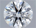 Del inventario de diamantes de laboratorio, 1.04 quilates, Redondo , Color D, claridad VVS2 y certificado IGI
