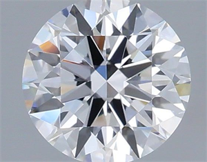 Picture of Lab Grown Diamond 1.04 Carats, Round with Ideal Cut, D Color, VVS2 Clarity and Certified by IGI
