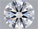 Lab Grown Diamond 1.02 Carats, Round with Ideal Cut, D Color, VVS1 Clarity and Certified by IGI