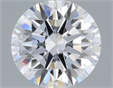 Lab Grown Diamond 0.95 Carats, Round with Ideal Cut, D Color, VVS2 Clarity and Certified by IGI