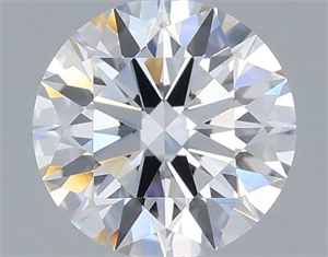 Picture of Lab Grown Diamond 1.09 Carats, Round with Ideal Cut, D Color, VVS1 Clarity and Certified by IGI