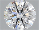 Del inventario de diamantes de laboratorio, 1.07 quilates, Redondo , Color D, claridad VVS2 y certificado IGI