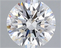 Del inventario de diamantes de laboratorio, 2.52 quilates, Redondo , Color E, claridad VVS2 y certificado IGI