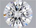 Del inventario de diamantes de laboratorio, 2.50 quilates, Redondo , Color E, claridad VVS2 y certificado IGI
