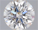 Lab Grown Diamond 1.12 Carats, Round with Ideal Cut, G Color, VVS2 Clarity and Certified by IGI