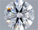 Del inventario de diamantes de laboratorio, 2.50 quilates, Redondo , Color E, claridad VVS2 y certificado IGI