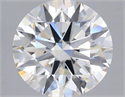 Del inventario de diamantes de laboratorio, 3.12 quilates, Redondo , Color F, claridad VS2 y certificado IGI