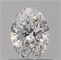 Diamante Natural 0.50 quilates, Ovalado , Color D, claridad VVS2 y certificado GIA