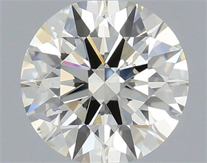 Foto Diamante Natural 0.51 quilates, Redondo , Color J, claridad SI2 y certificado IGI de