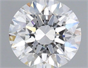 Natural Diamond 0.70 Carats, Round with Excellent Cut, E Color, VS2 Clarity and Certified by GIA
