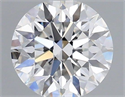 Natural Diamond 0.70 Carats, Round with Excellent Cut, F Color, VVS2 Clarity and Certified by GIA