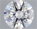 Natural Diamond 0.70 Carats, Round with Excellent Cut, E Color, VVS2 Clarity and Certified by GIA