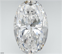 Natural Diamond 5.02 Carats, Oval with  Cut, E Color, VS2 Clarity and Certified by GIA