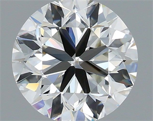 Picture of Natural Diamond 0.90 Carats, Round with Very Good Cut, H Color, VVS1 Clarity and Certified by IGI