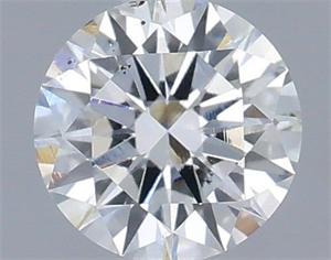 Foto Diamante Natural 0.40 quilates, Redondo , Color E, claridad SI1 y certificado GIA de