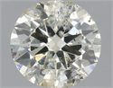 Diamante Natural 0.50 quilates, Redondo , Color K, claridad I1 y certificado IGI