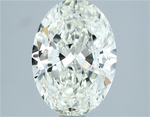 Picture of Natural Diamond 1.80 Carats, Oval with  Cut, I Color, IF Clarity and Certified by IGI