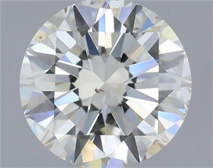 Foto Diamante Natural 0.71 quilates, Redondo , Color H, claridad SI1 y certificado IGI de