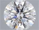 Natural Diamond 0.70 Carats, Round with Excellent Cut, E Color, IF Clarity and Certified by GIA