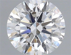 Picture of Natural Diamond 0.70 Carats, Round with Excellent Cut, E Color, IF Clarity and Certified by GIA